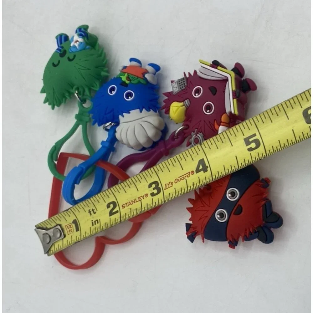 2023-2024 Kids Heart Challenge Keychains Lot of 4 with Wristband AHA School